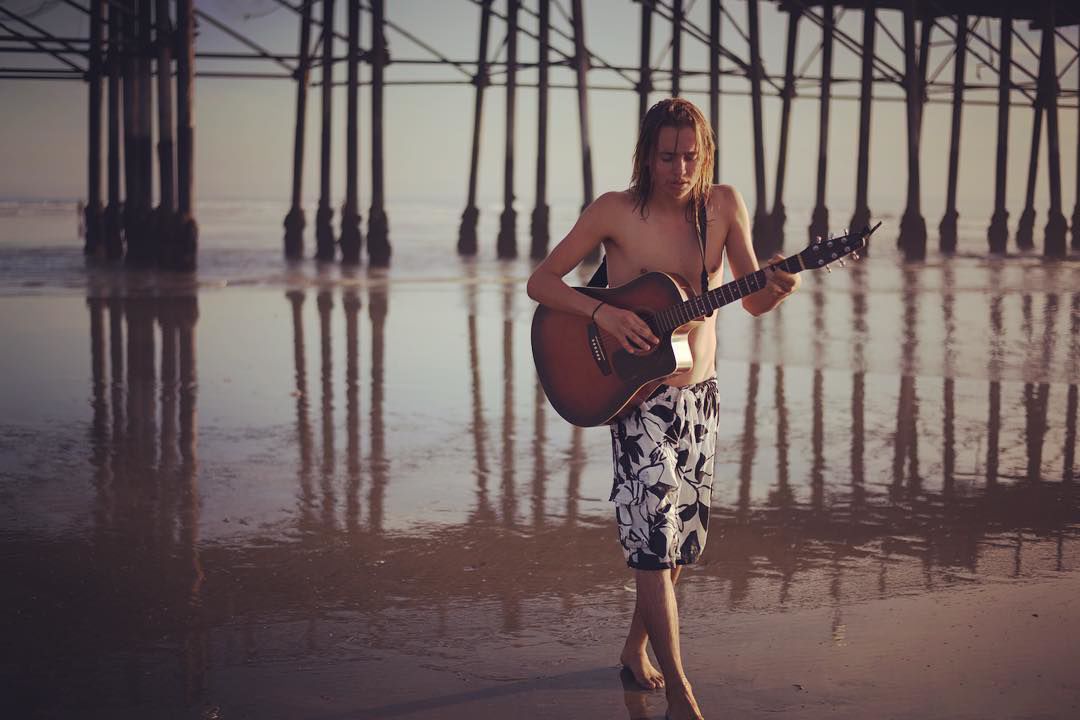 Tanner Peterson, beachside